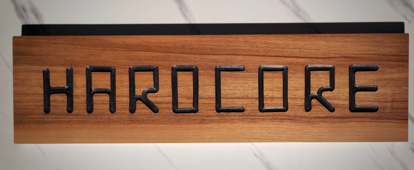 Tableau Hardcore Noyer Français